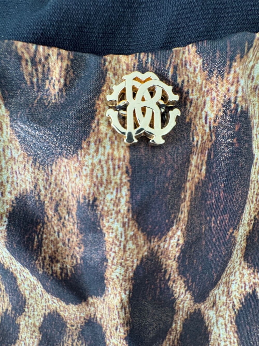 Vintage Roberto Cavalli Leopard Sequin Cutout Monokini Medium - Picture 6 of 7